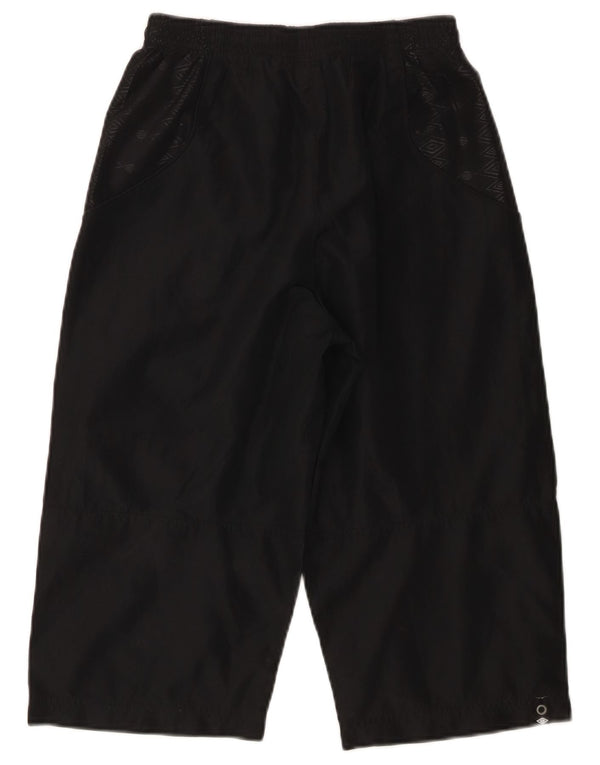 Umbro Boys Capri Tracksuit Trousers 13-14 Years XL Black Argyle/Diamond