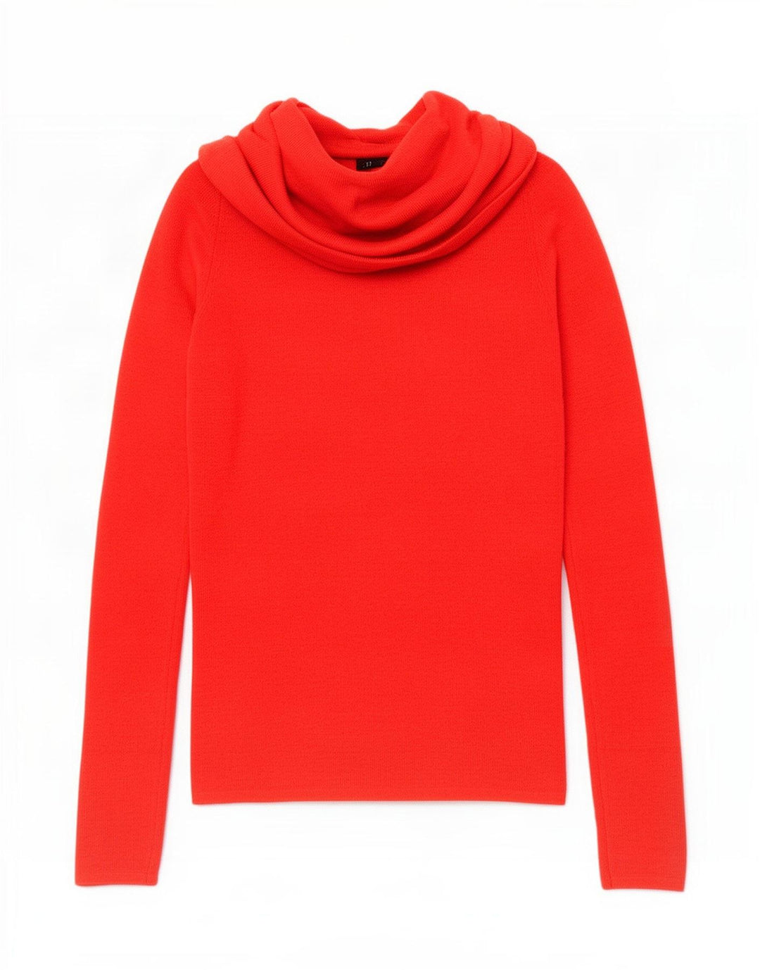 Zara Womens Roll Neck Jumper Sweater UK 8 Small Red