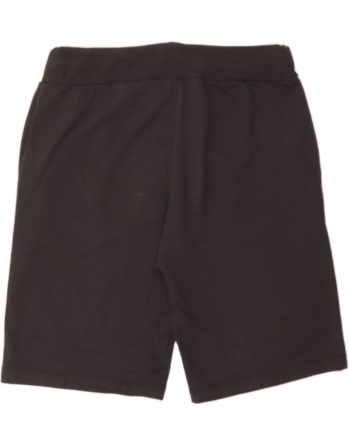 LOTTO Mens Graphic Sport Shorts Medium  Black Cotton Vintage Lotto and Second-Hand Lotto from Messina Hembry 
