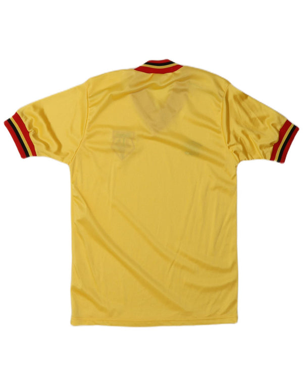 Umbro Mens Watford Home 1982-1985 Football Shirt Small Yellow Sports