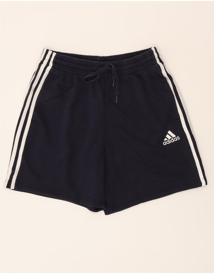 Adidas Mens Sport Shorts Medium  Navy Blue Cotton