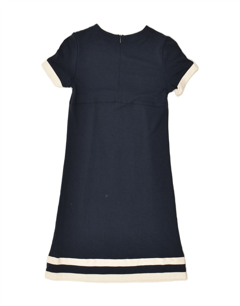 LIU JO JUNIOR Girls A-Line Dress 11-12 Years Navy Blue Viscose | Vintage Liu Jo junior | Thrift | Second-Hand Liu Jo junior | Used Clothing | Messina Hembry 