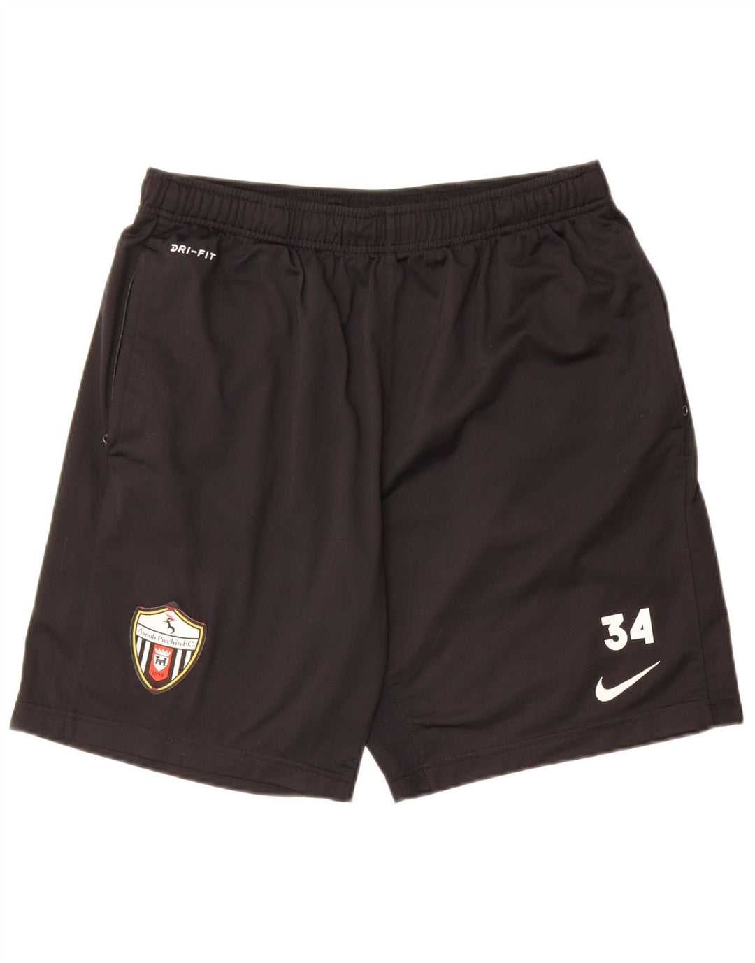 Nike Mens Dri Fit Graphic Sport Shorts XL Black Polyester