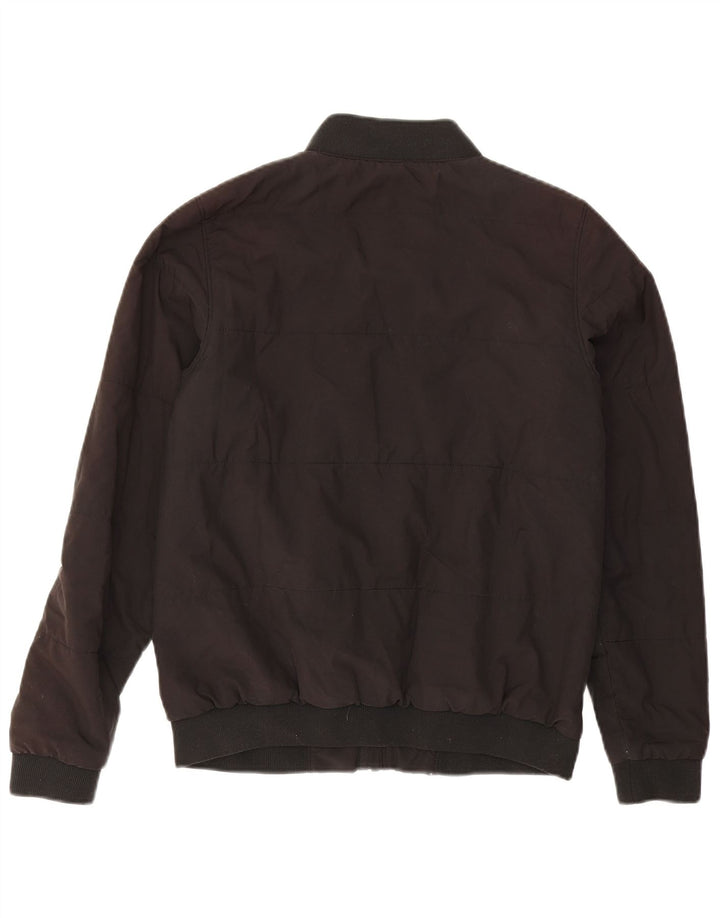 Patagonia Womens Oversized Bomber Jacket UK 10 Small Black Polyester