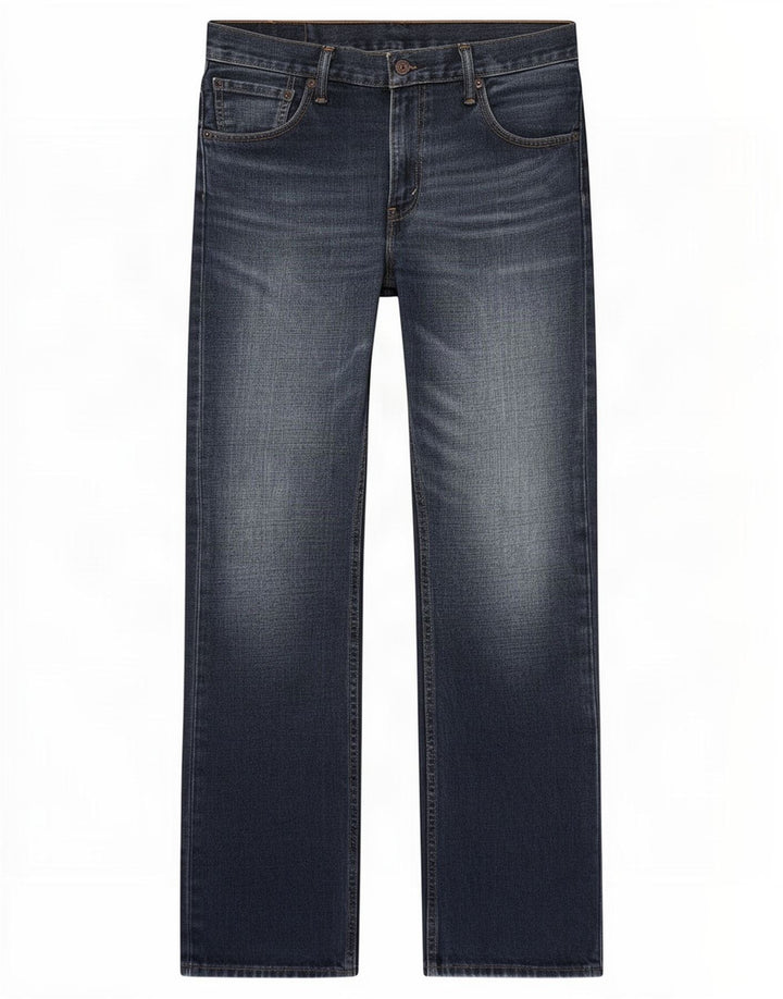 Levi's Mens 527 Bootcut Jeans W33 L32 Blue Cotton