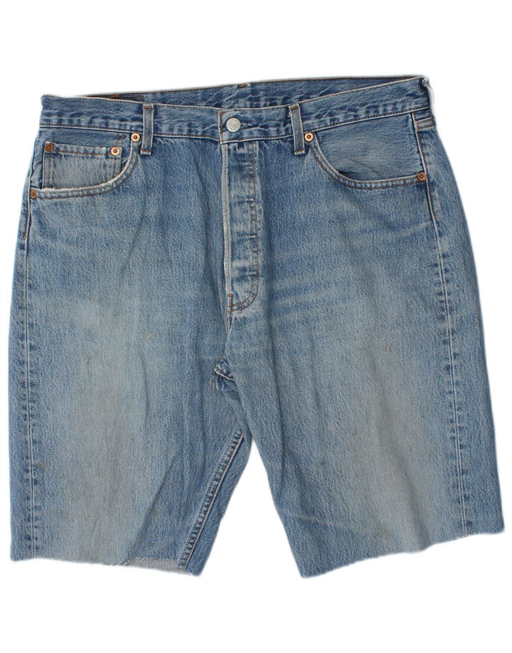 Levi's Mens 501 Denim Shorts W36 Large Blue