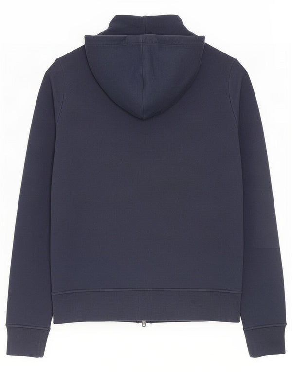 Tommy Hilfiger Mens Graphic Zip Hoodie Sweater Small Navy Blue Cotton