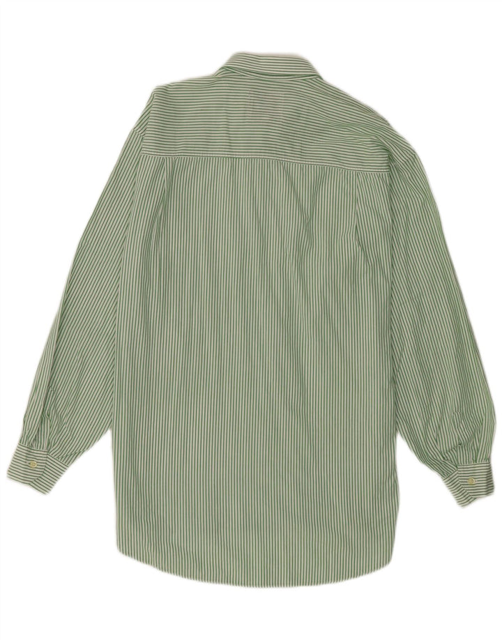 Carrera Mens Shirt Medium Green Striped