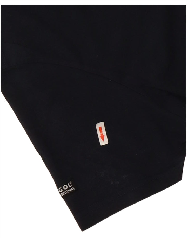 Kangol Mens T-Shirt Top XL Navy Blue Cotton