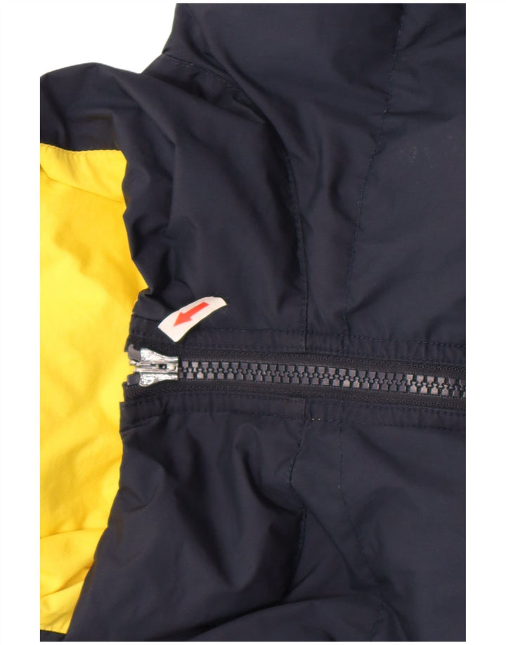 Helly Hansen Mens Graphic Reversible Padded Jacket UK 36 Small Yellow