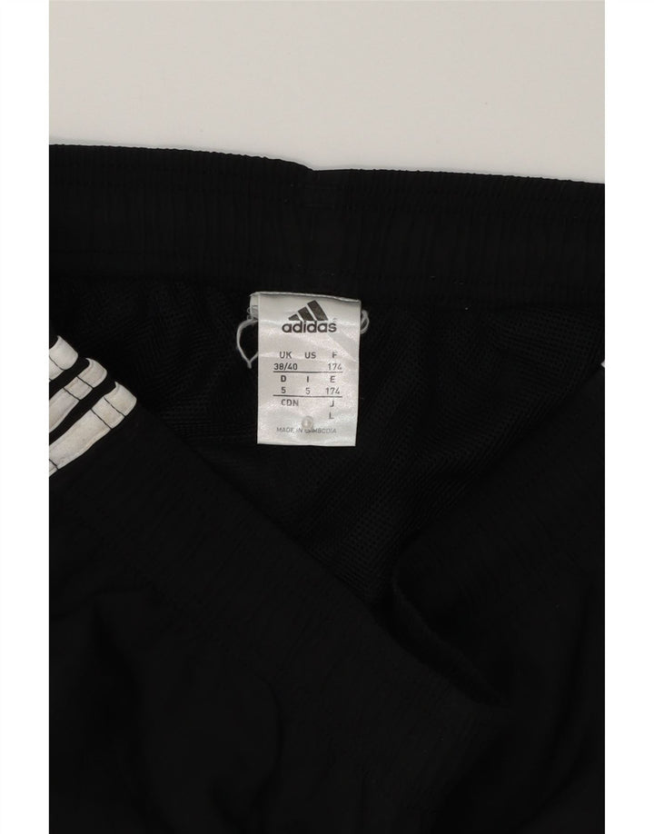 ADIDAS Mens Trousers UK 38/40 Medium  Black Colourblock