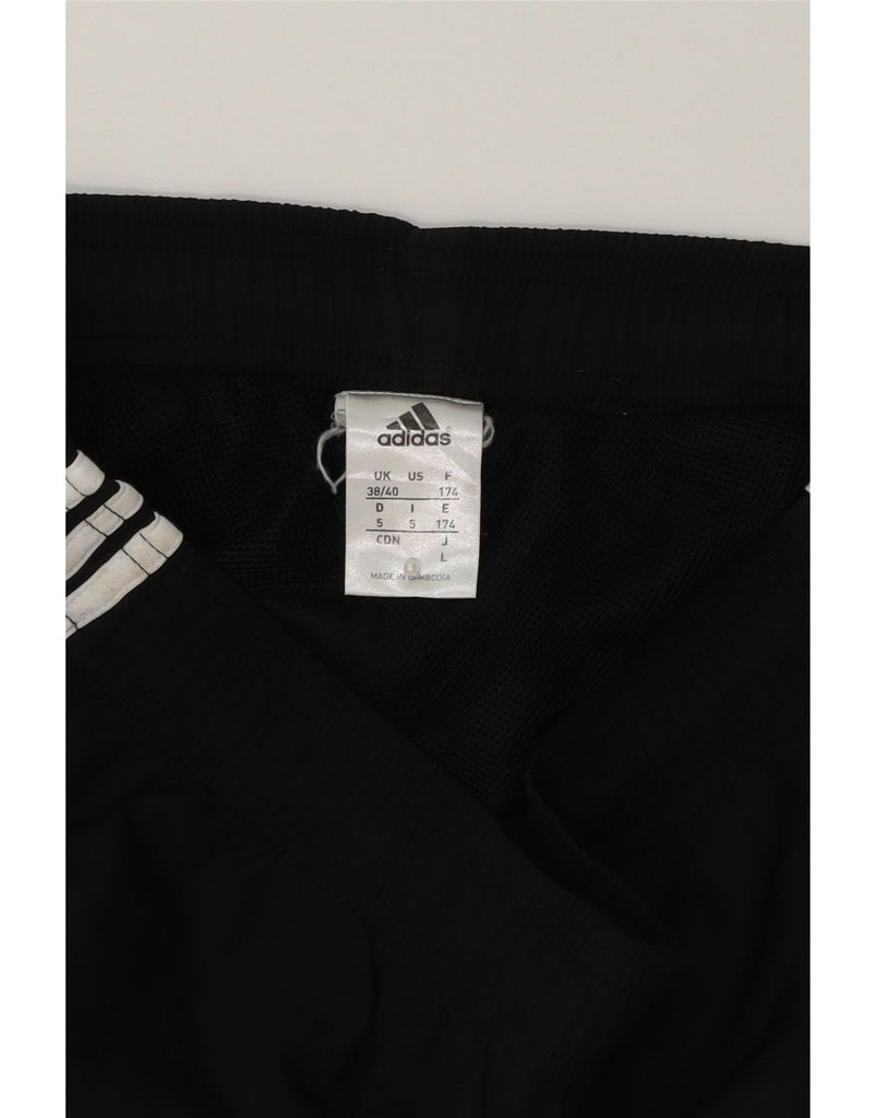 ADIDAS Mens Trousers UK 38/40 Medium  Black Colourblock Vintage Adidas and Second-Hand Adidas from Messina Hembry 
