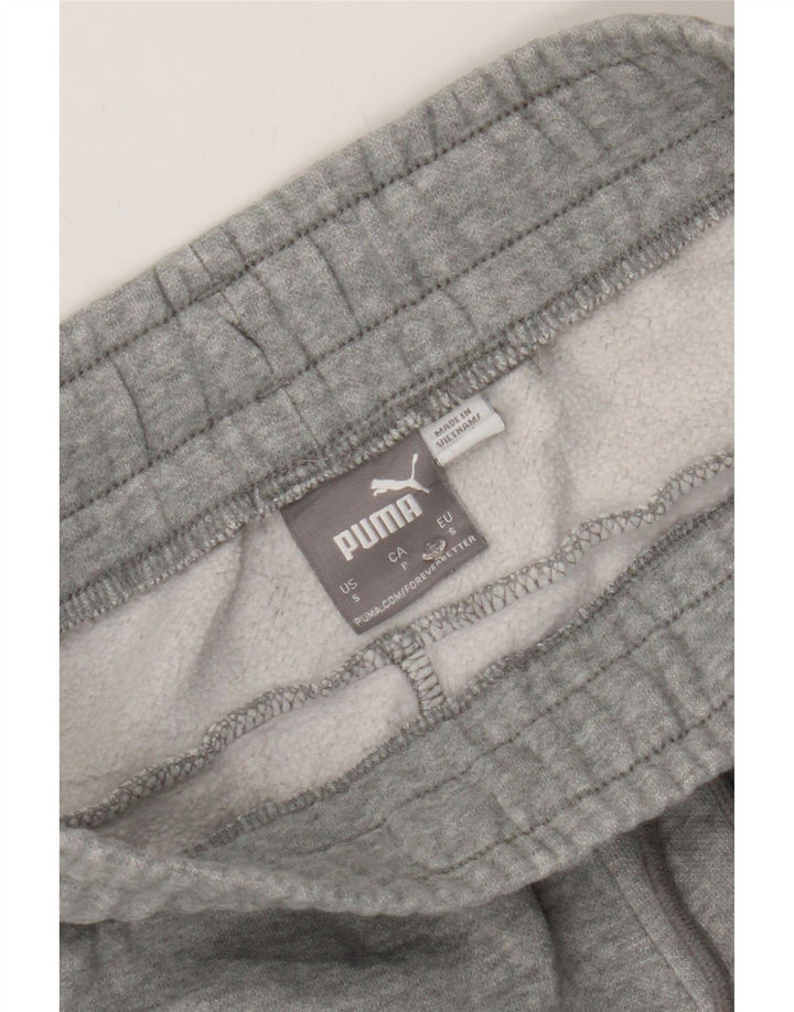 PUMA Mens Graphic Tracksuit Trousers Joggers Small  Grey Cotton Vintage Puma and Second-Hand Puma from Messina Hembry 