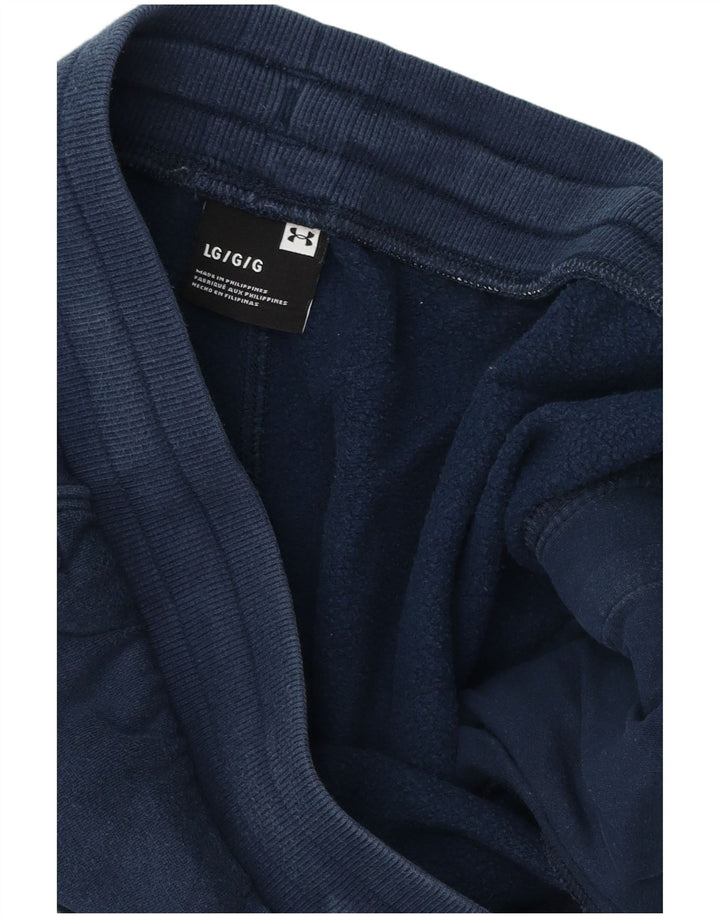 Under Armour Mens Tracksuit Trousers Joggers Large Navy Blue