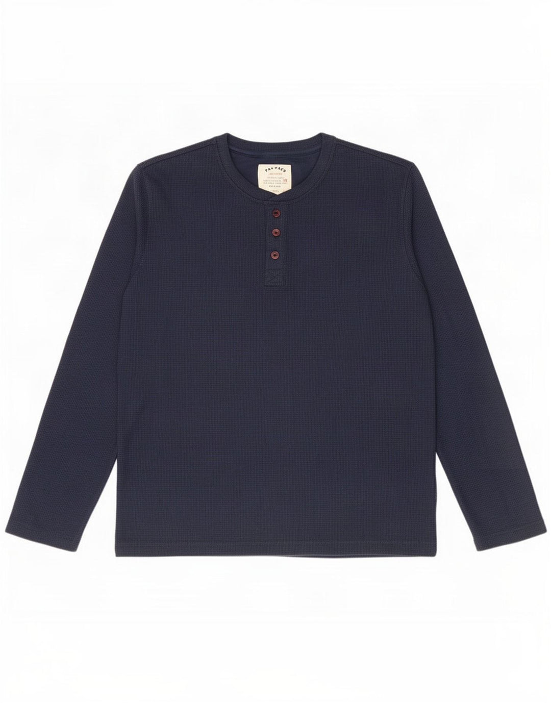 Fat Face Mens Top Long Sleeve Medium Navy Blue Cotton