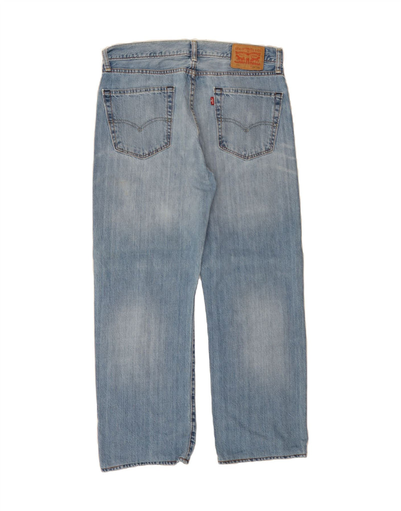 LEVI'S Mens 751 Straight Jeans W34 L30 Blue Cotton Vintage Levi's and Second-Hand Levi's from Messina Hembry 