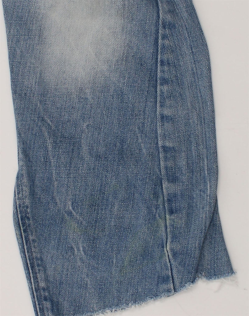 G STAR Womens Distressed Banana Jeans W27 L30  Blue Cotton | Vintage G Star | Thrift | Second-Hand G Star | Used Clothing | Messina Hembry 