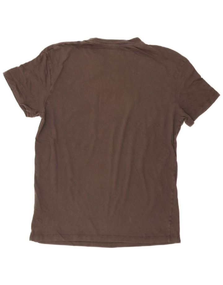 Jack & Jones Mens Relaxed Fit T-Shirt Top Medium Grey Cotton