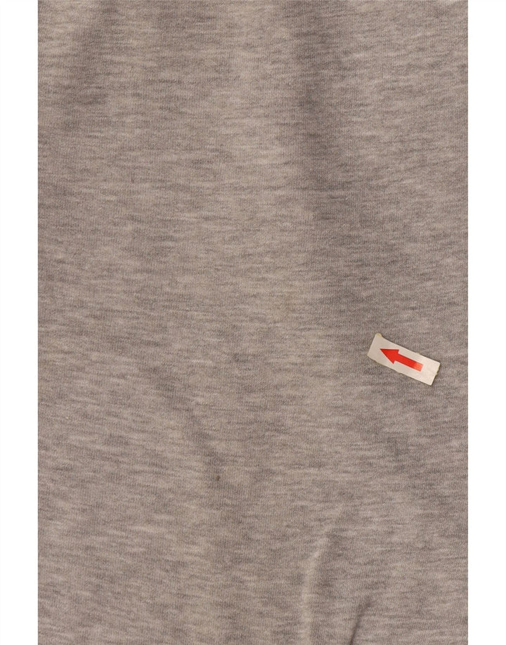 Kappa Mens Graphic Tracksuit Trousers Joggers 2XL  Grey Flecked Cotton