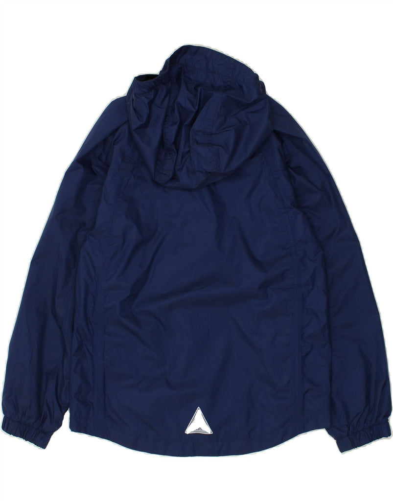 L.L.BEAN Womens Hooded Rain Jacket US 10 Large Navy Blue Nylon | Vintage L.L.Bean | Thrift | Second-Hand L.L.Bean | Used Clothing | Messina Hembry 