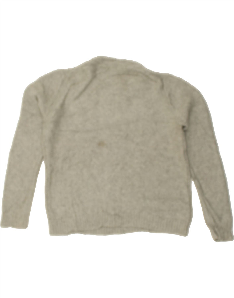 J. CREW Womens Crew Neck Jumper Sweater UK 18 XL Grey | Vintage J. Crew | Thrift | Second-Hand J. Crew | Used Clothing | Messina Hembry 