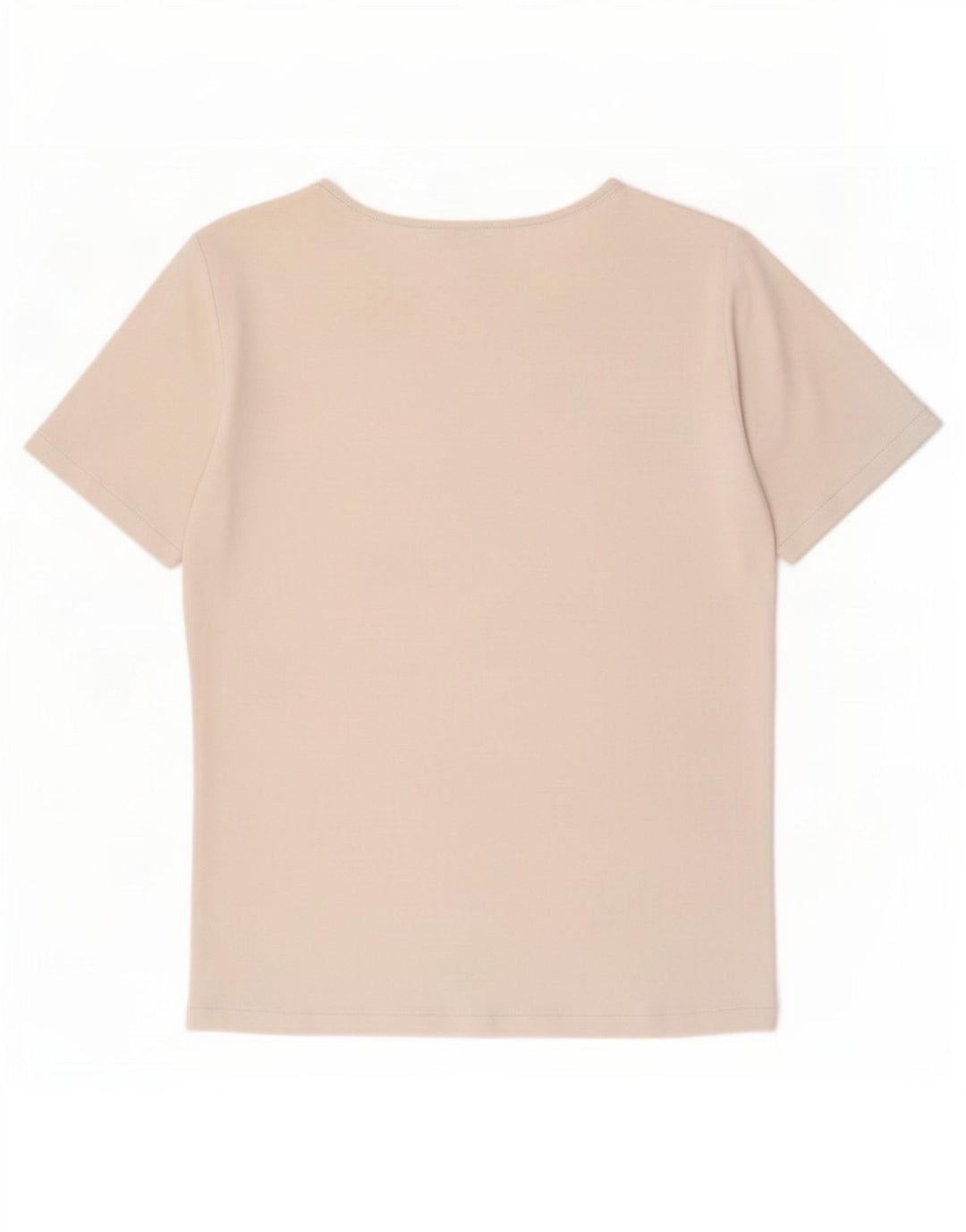 Cos Mens T-Shirt Top Medium Off White Cotton