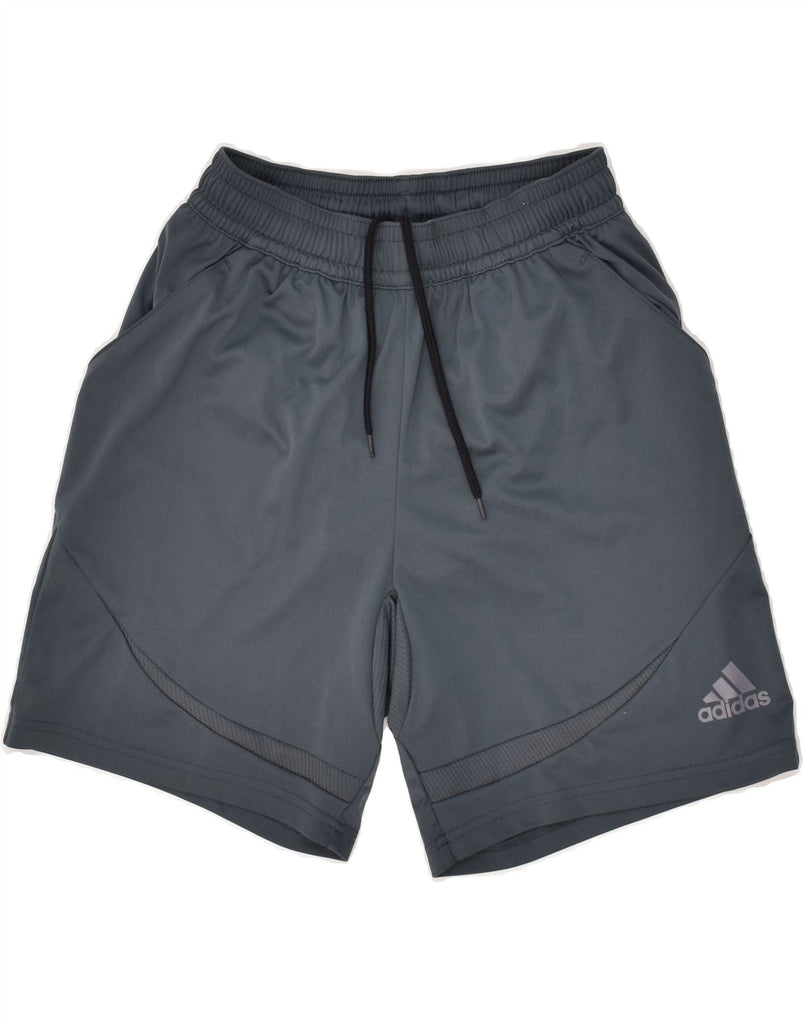 ADIDAS Mens Clima 365 Sport Shorts Small Grey Polyester | Vintage Adidas | Thrift | Second-Hand Adidas | Used Clothing | Messina Hembry 