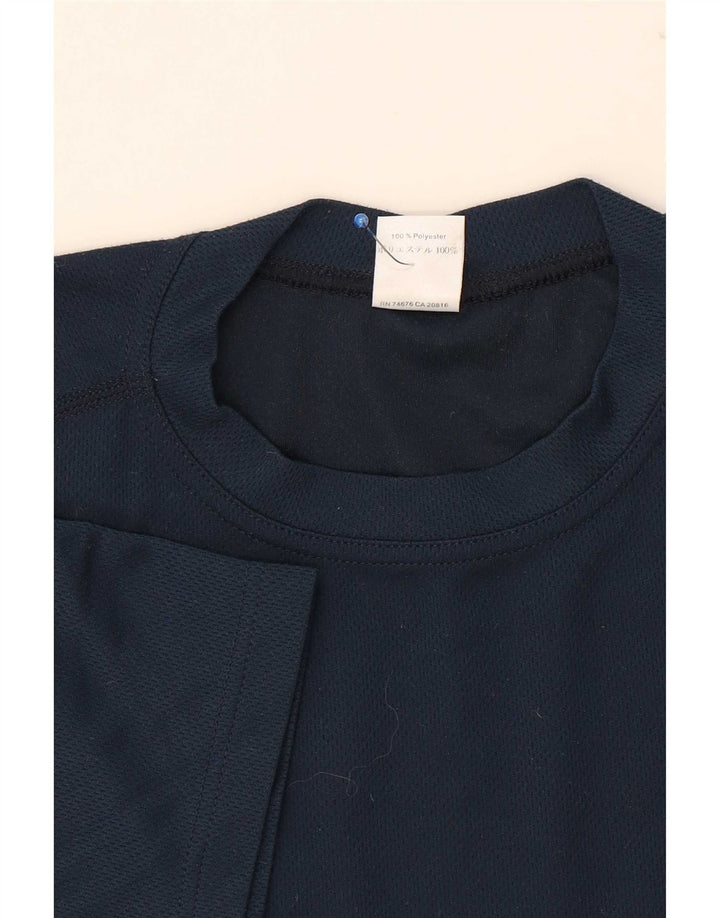 Lowe Alpine Mens T-Shirt Top Small Navy Blue Polyester