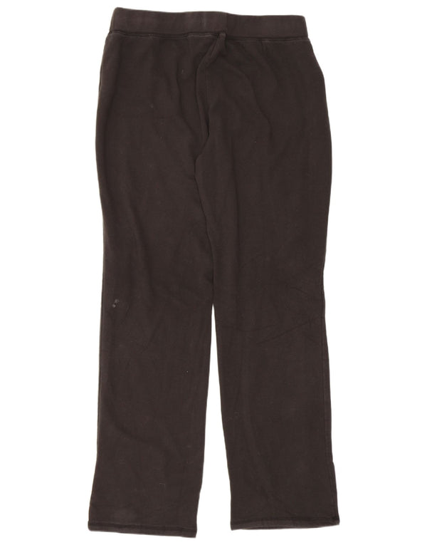 Hollister Womens Graphic Tracksuit Trousers UK 18 XL Black Cotton