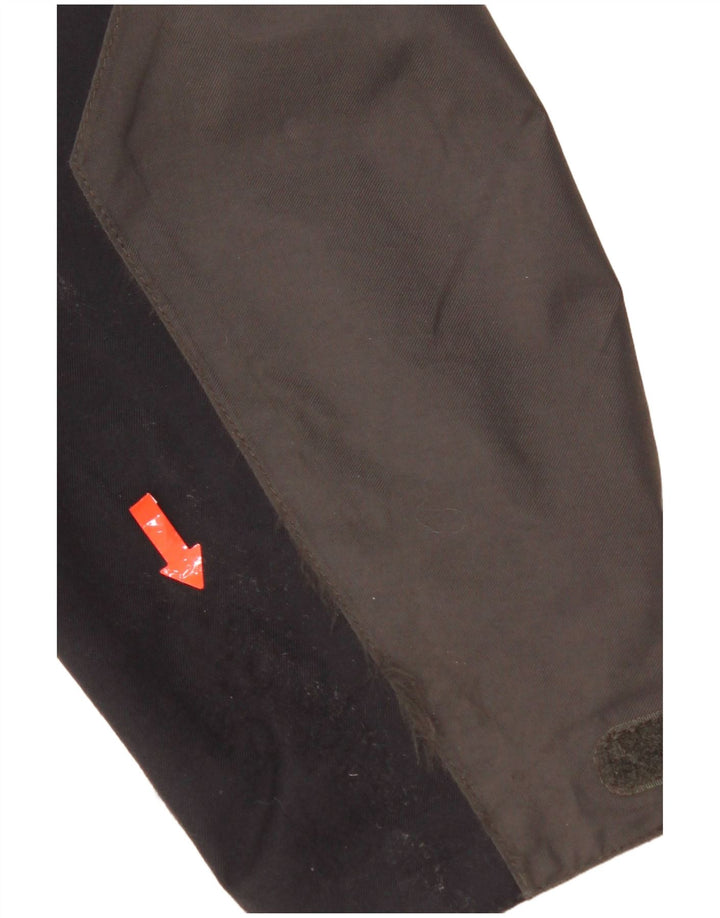 Jack Wolfskin Mens Rain Jacket UK 36/38 Medium Grey Colourblock Polyamide