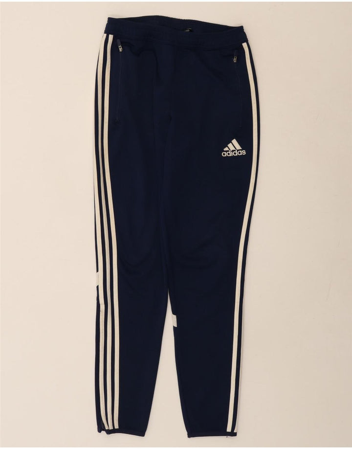 ADIDAS Womens Climacool Tracksuit Trousers UK 10 Small  Navy Blue