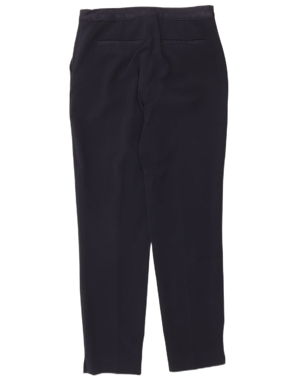 Ted Baker Womens Tapered Chino Trousers Size 1 XS W26 L30 Navy Blue