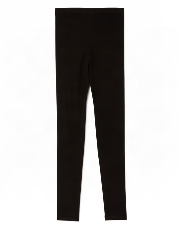 Topshop Womens Leggings UK 8 Small Black Viscose