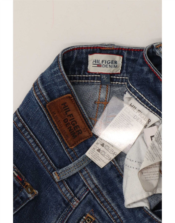Tommy Hilfiger Womens Slim Jeans W28 L28 Blue Cotton