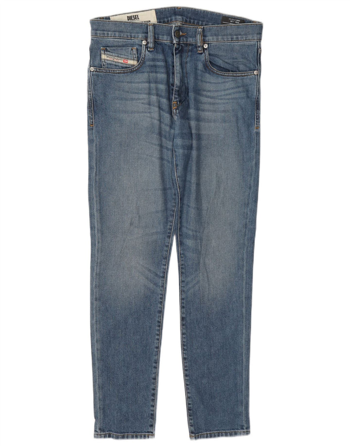 Diesel Mens Stretch Slim Jeans W30 L30 Blue Cotton