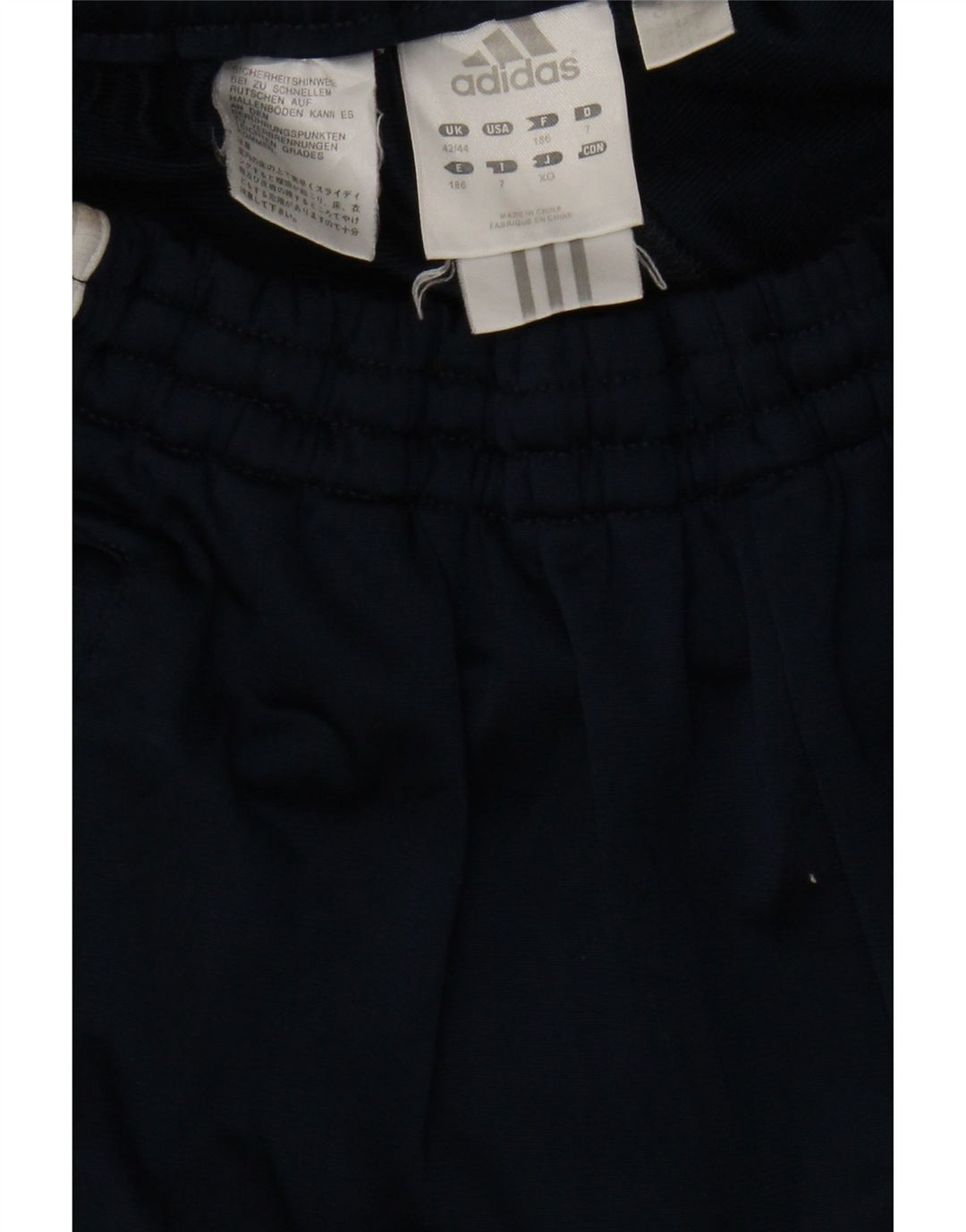 Adidas Mens Tracksuit Trousers UK 42/44 Large  Navy Blue Polyester