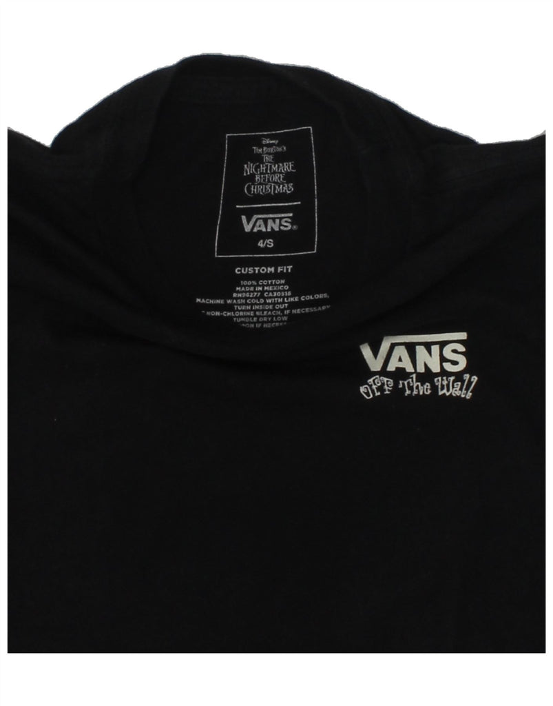 VANS Boys Custom Fit Graphic T-Shirt Top 3-4 Years Black Cotton | Vintage Vans | Thrift | Second-Hand Vans | Used Clothing | Messina Hembry 