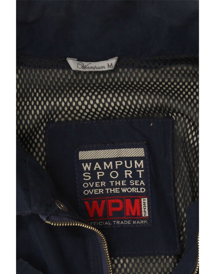 Wampum Mens Utility Jacket UK 38 Medium Navy Blue