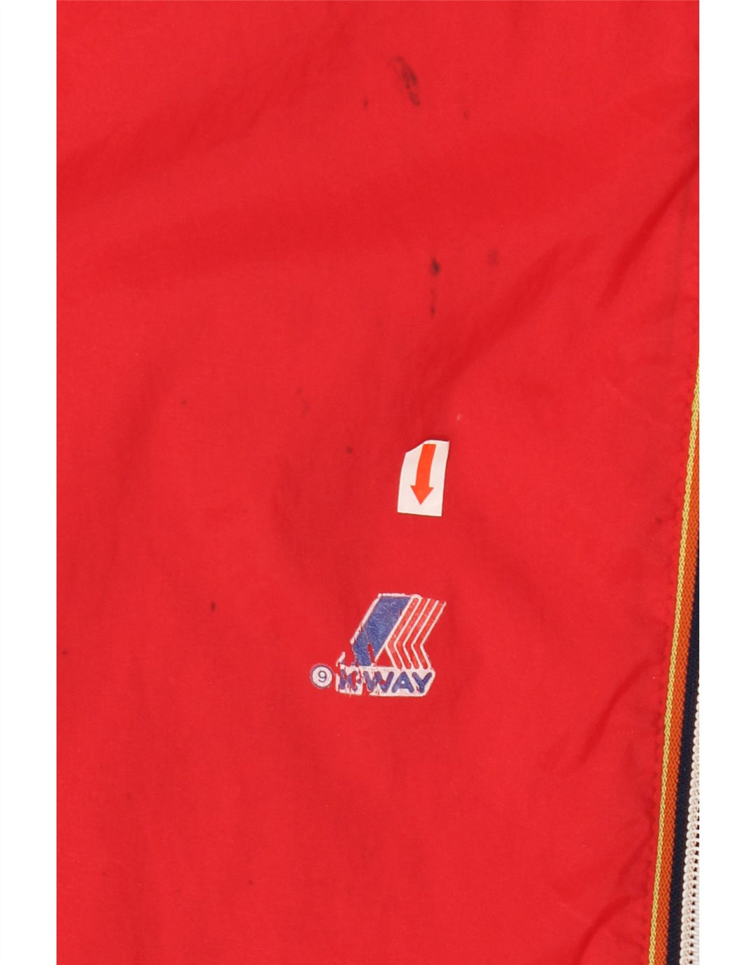 K-WAY Mens Tracksuit Trousers Large  Red