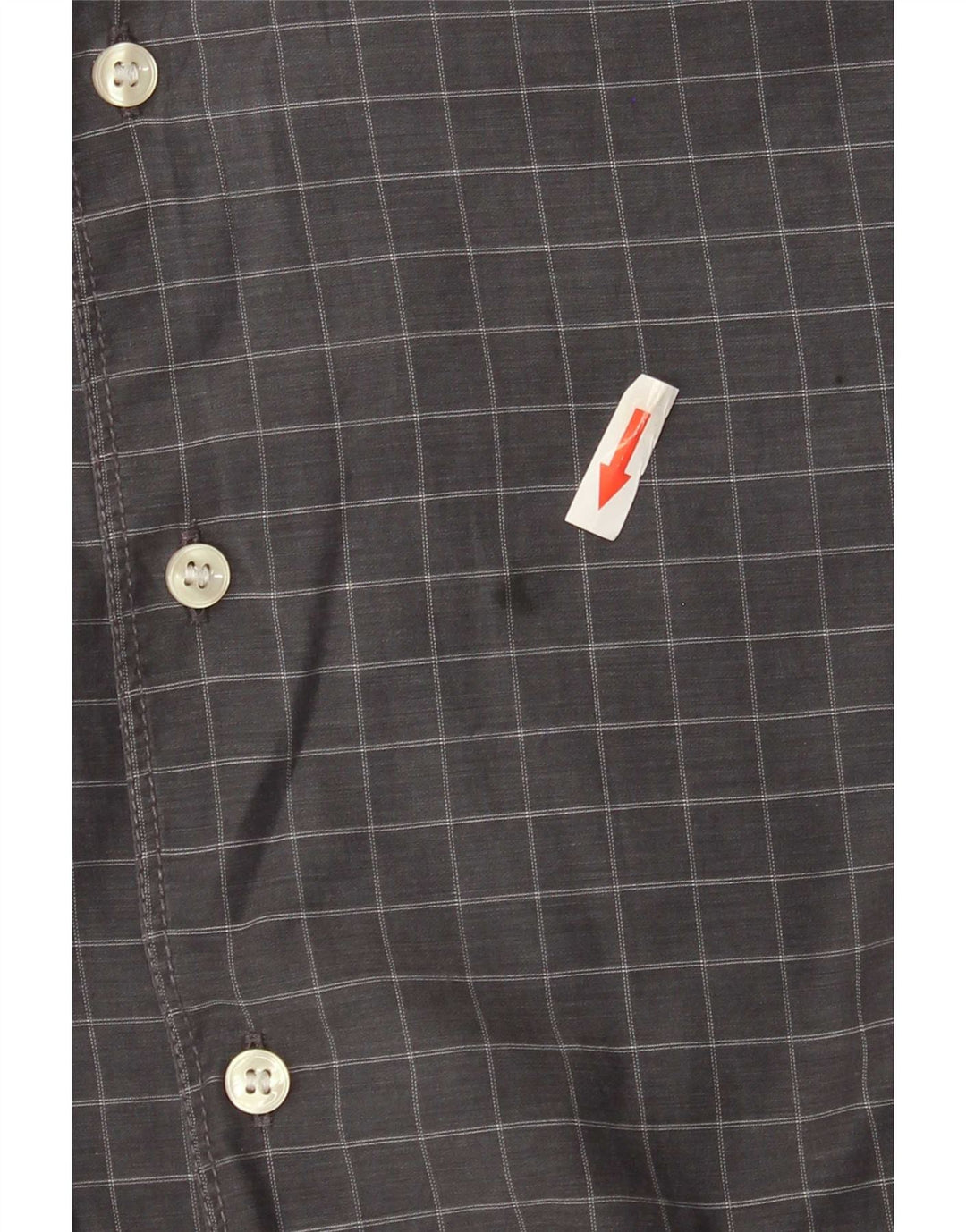 Massimo Dutti Mens Shirt XL Grey Check