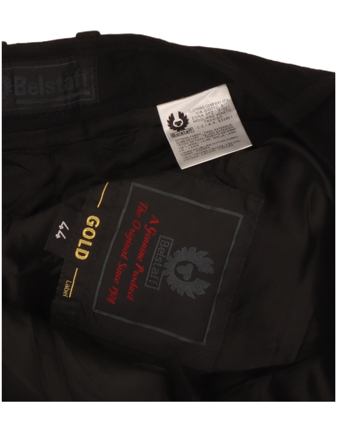 Belstaff Womens Graphic Pencil Skirt IT 44 Medium W30 Black Wool