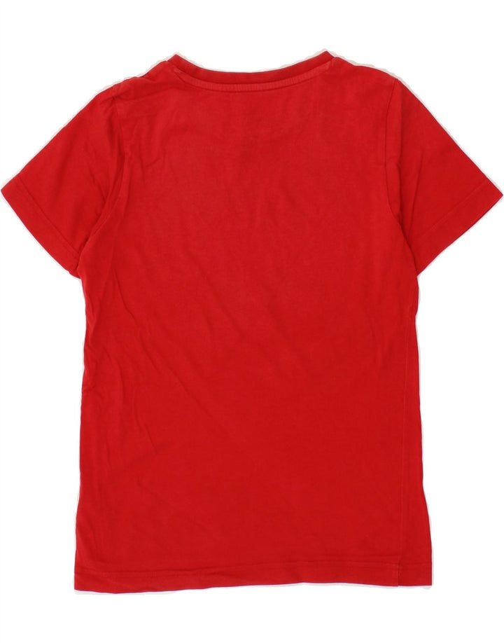 PUMA Boys Graphic T-Shirt Top 7-8 Years Red Cotton Vintage Puma and Second-Hand Puma from Messina Hembry 