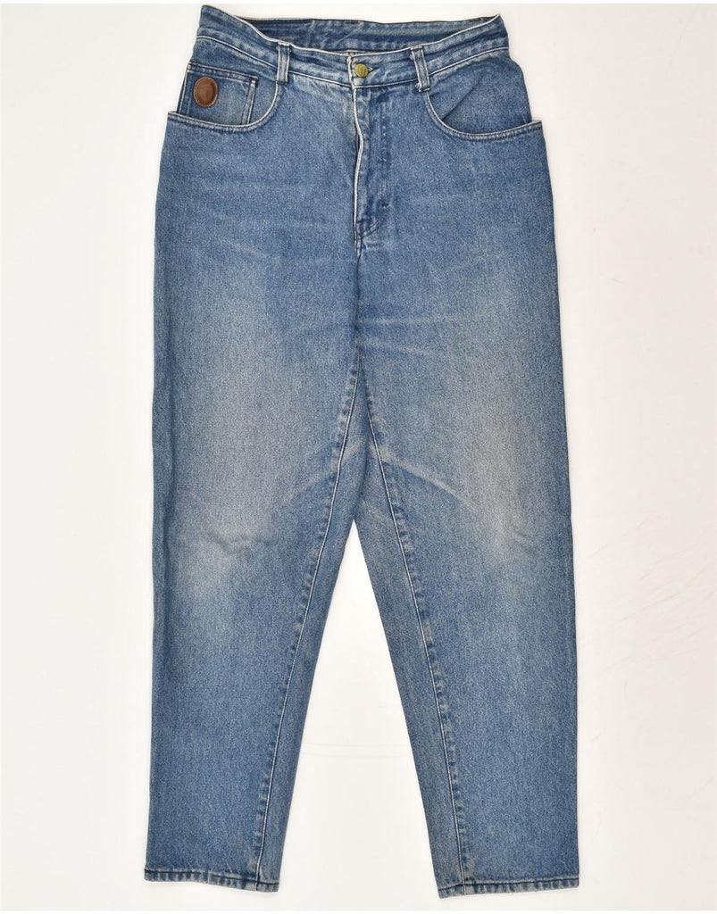 TRUSSARDI Mens Tapered Jeans W29 L30 Blue Cotton | Vintage Trussardi | Thrift | Second-Hand Trussardi | Used Clothing | Messina Hembry 