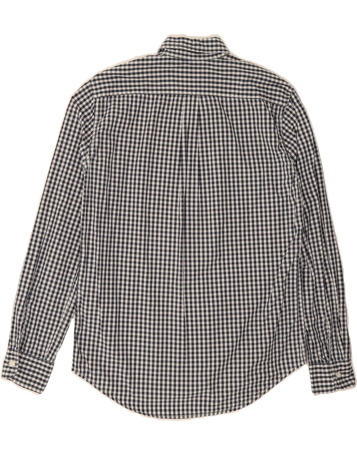 LEVI'S Mens Shirt Medium Black Gingham Cotton Vintage Levi's and Second-Hand Levi's from Messina Hembry 
