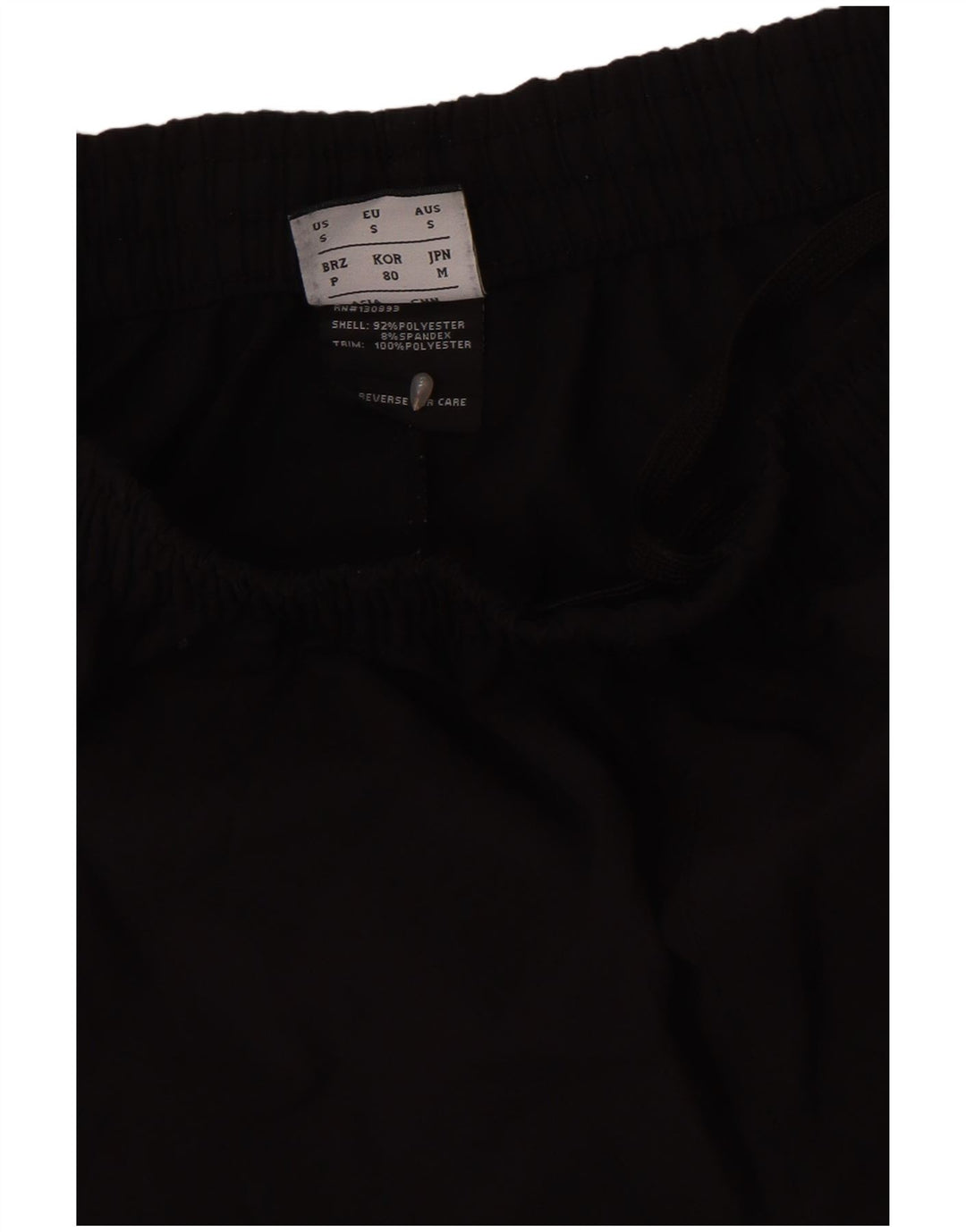 New Balance Mens Graphic Tracksuit Trousers Joggers Small Black Polyester
