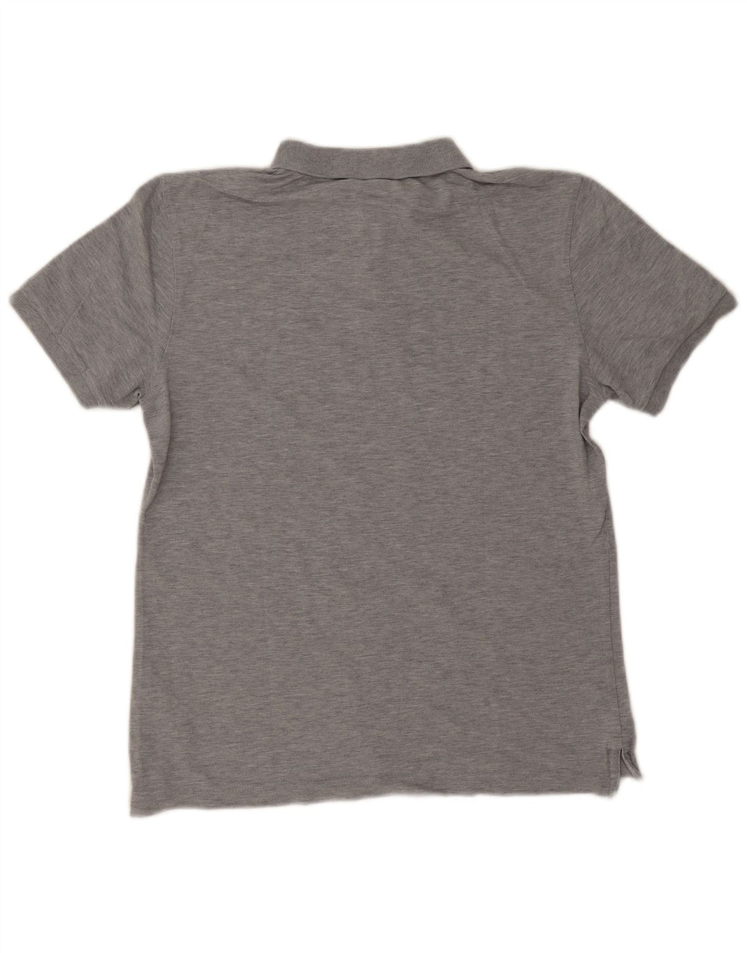 Calvin Klein Mens Polo Shirt Medium Grey Cotton