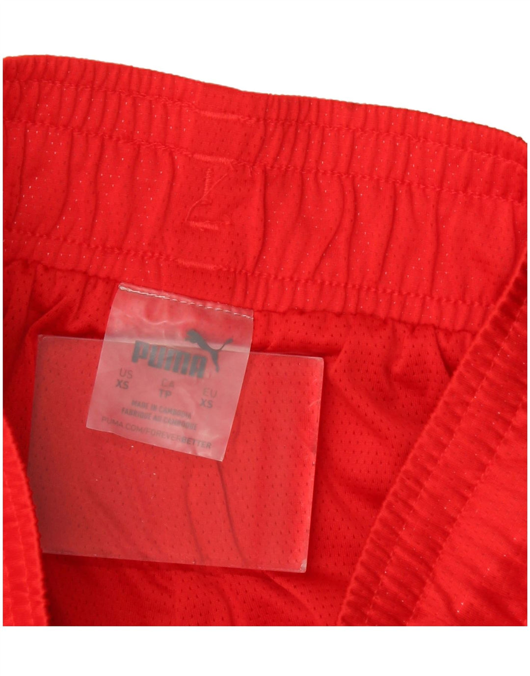 PUMA Womens Sport Shorts UK 6 XS  Red