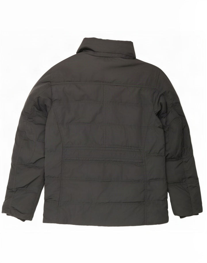 Hackett Mens Padded Jacket UK 40 Large Grey Polyester