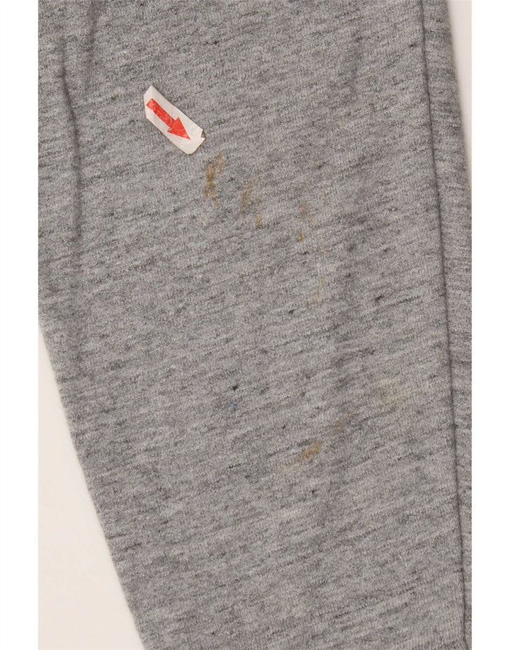 Levi's Womens Sweatshirt Jumper UK 14 Medium Grey Flecked Cotton