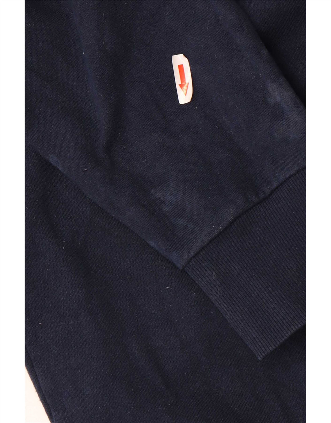 Ellesse Mens Graphic Sweatshirt Jumper Large Navy Blue Cotton